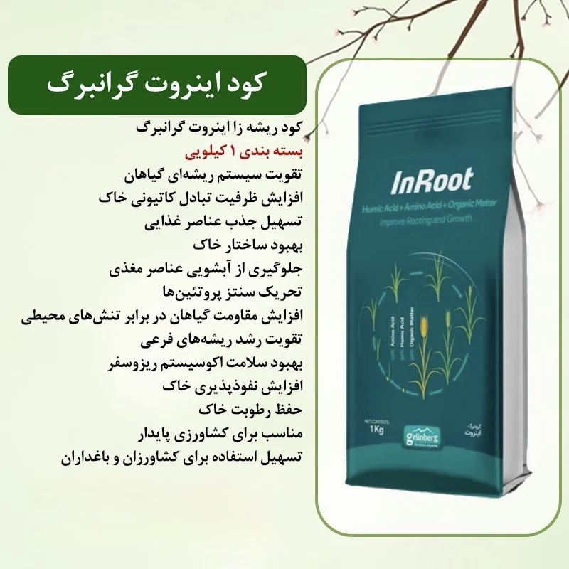کود ریشه زا اینروت گرونبرگ ۱ کیلوگرم